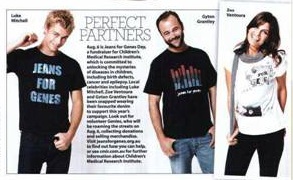 Jeans for Genes - Who Weekly